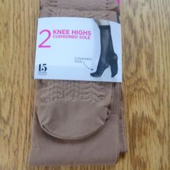 2Pkt Knee High Cushion Sole Socks for Sale