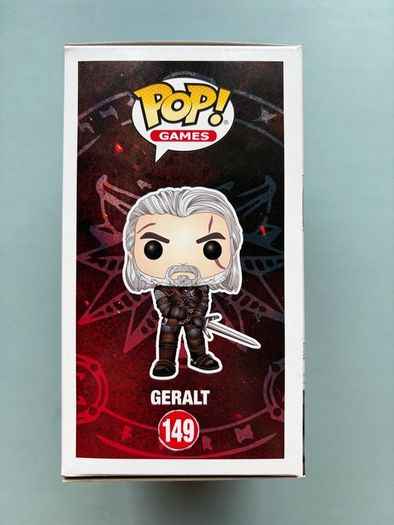 Funko Pop - Geralt 149 - The Witcher - Vinyl Action Figure