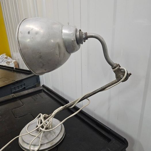 1950s industrial table lamp