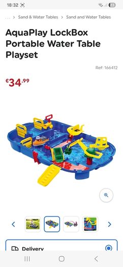 AquaPlay LockBox Portable Water Table Playset
