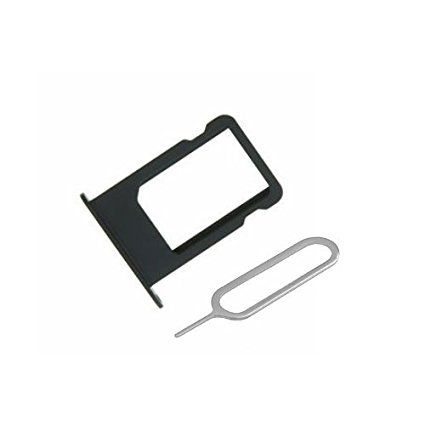 Sim Card Tray Holder Slot Replacement Part for iPhone 6S Plus BLACK-#110827