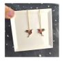 Charming Earrings with a Tiny Bird - excellent gift idea Image 2