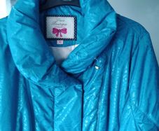 Quilted long jacket /NEW