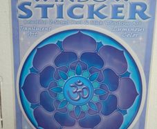 Mandala Window sticker. Home decor, window art