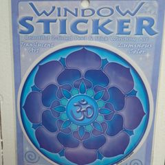 Mandala Window sticker. Home decor, window art