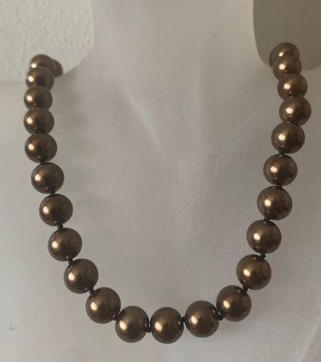 CAROLEE Golden Brown Pearl Necklace