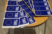 3d and 4d number plate badges + County stickers