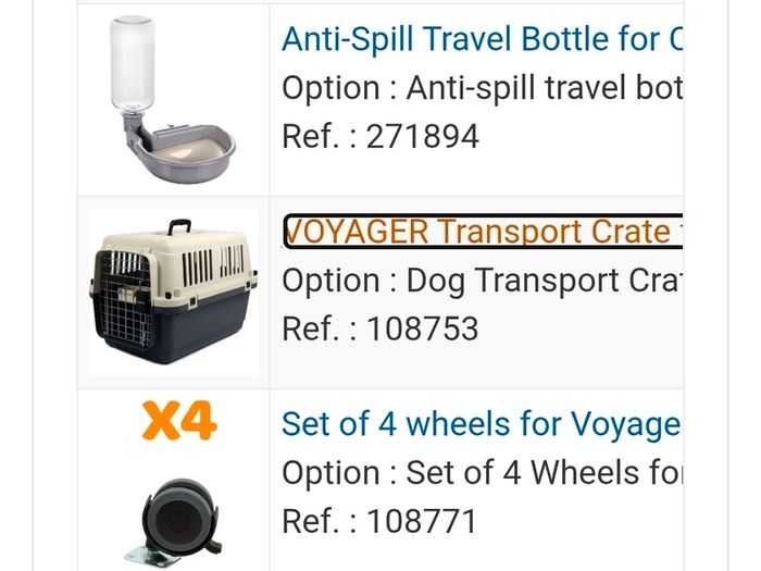 VOYAGER Transport Crate for Dogs