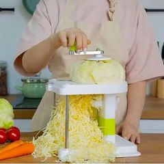 Manual Stainless Steel Cabbage Cutter / Shredder. New. Unopened.