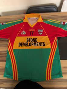 Rare 2008 Carlow match Worn jersey