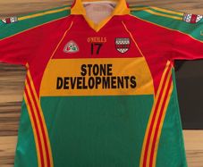 Rare 2008 Carlow match Worn jersey