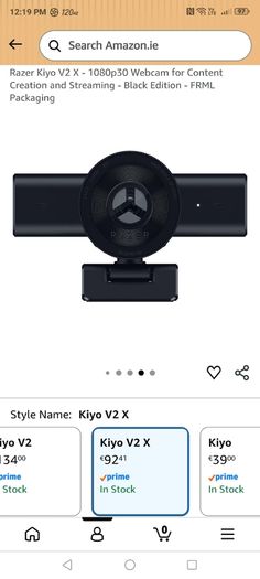 Razer kiyo v2 x