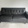 3 seather leather sofa Image 3