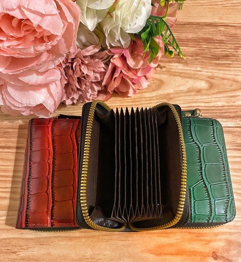 Credit card and money purse