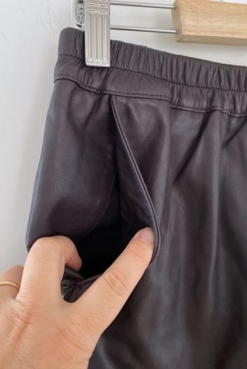 Coster Copenhagen leather skirt