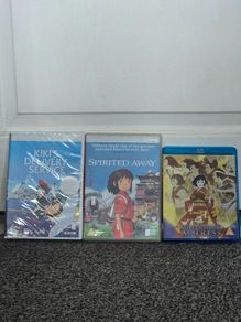 Anime DVDs and Blu Ray