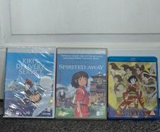 Anime DVDs and Blu Ray