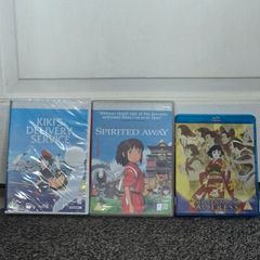 Anime DVDs and Blu Ray