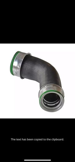 7H0145708E For VW Transporter MK V 1.9TDi 2003-2009 Intercooler Pipe Turbo Hose