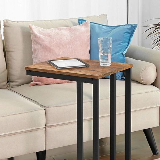 New Side Table Bedside Cabinet With Mesh Shelf - FREE P&P
