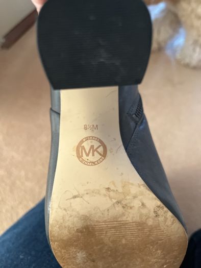 Micharl Kors Grey Ankle Boots