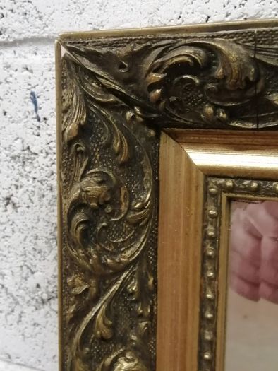 Vintage Gold Bevelled Mirror