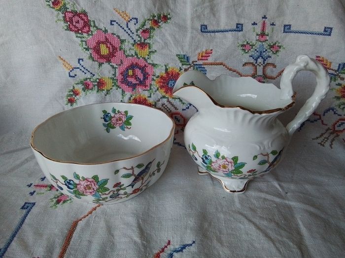 Aynsley "Pembroke" Large Jug & Bowl