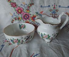 Aynsley "Pembroke" Large Jug & Bowl