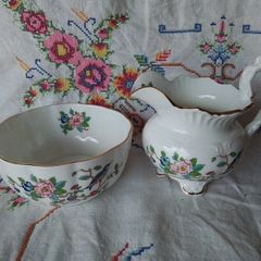 Aynsley "Pembroke" Large Jug & Bowl