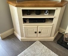 Corner TV Unit -solid wood
