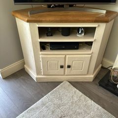Corner TV Unit -solid wood