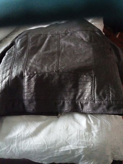 Mens large leather jacket