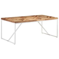Dining Table 180x90x76 cm Solid Acacia and Mango Wood
