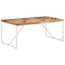 Dining Table 180x90x76 cm Solid Acacia and Mango Wood Image 5