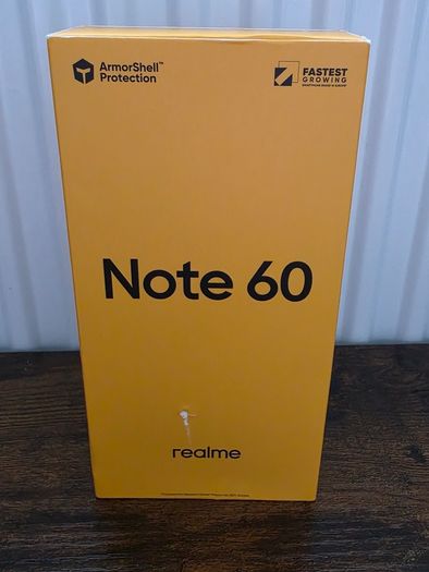 realme Note 60 Dual SIM 4G Smartphone, 128GB Unlocked.