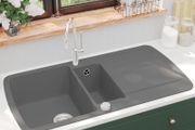 Kitchen Sink Double Basin