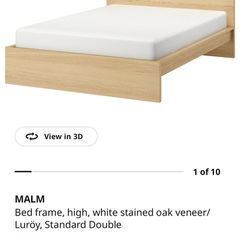 ikea malm double bed
