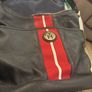 Tommy Hilfiger Navy Leather Bag Image 10