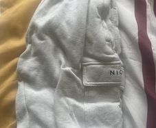 Nicee Men's Tracksuit Pants White