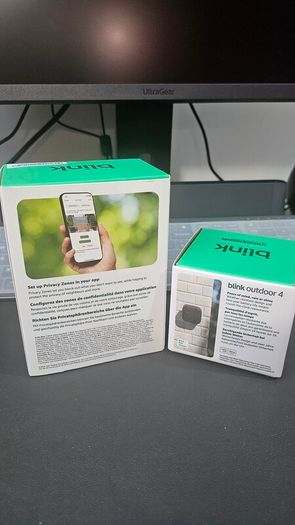 Blink Smart Home Security Bundle - Video Doorbell + Outdoor 4 Camera + Sync Module