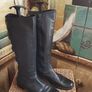 Roby & Pier Leather Designer Boots UK 4 Eur 37 Image 2