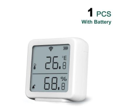 BRAND NEW WIFI Temperature and Humidity Sensor Indoor Hygrometer Thermometer Detector Support Alexa Google Home smart life
