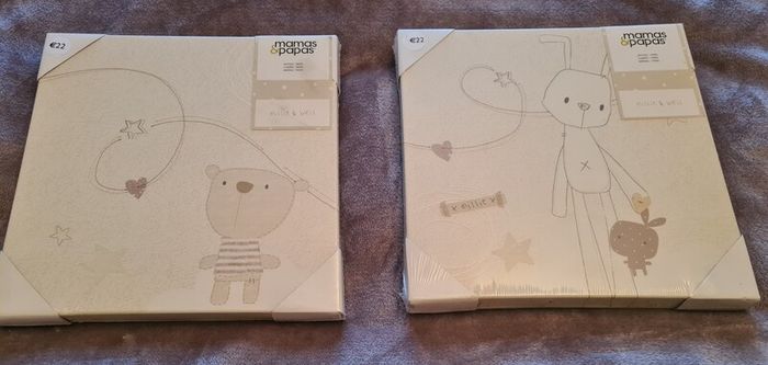 Mamas & Papas Millie & Boris canvas pictures