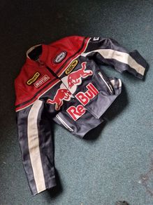 Red bull leather jacket