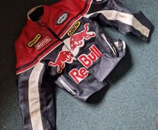 Red bull leather jacket