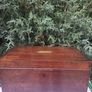 Sheraton Revival Large Mahogany Tea Caddy(Circa 1850) Image 2