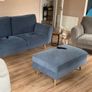 2 and 3 seater couch with footstool Image 2