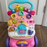 VTech Baby First Steps Baby Walker Pink Image 2