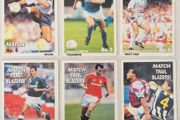 '92 FA Cup Match Trail Blazers cards