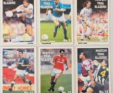 '92 FA Cup - Match Trail Blazers cards